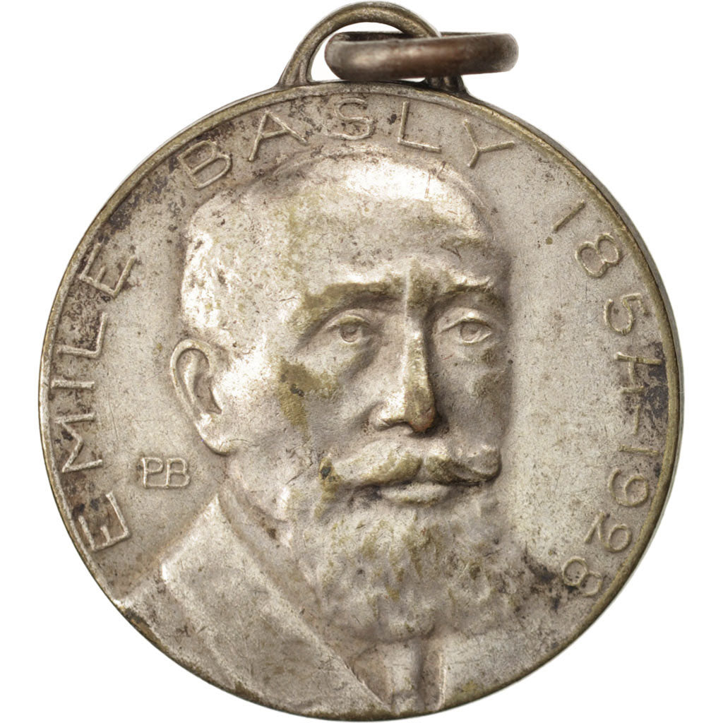 France, Medal, French Third Republic, 1928, AU(50-53), Silvered bronze