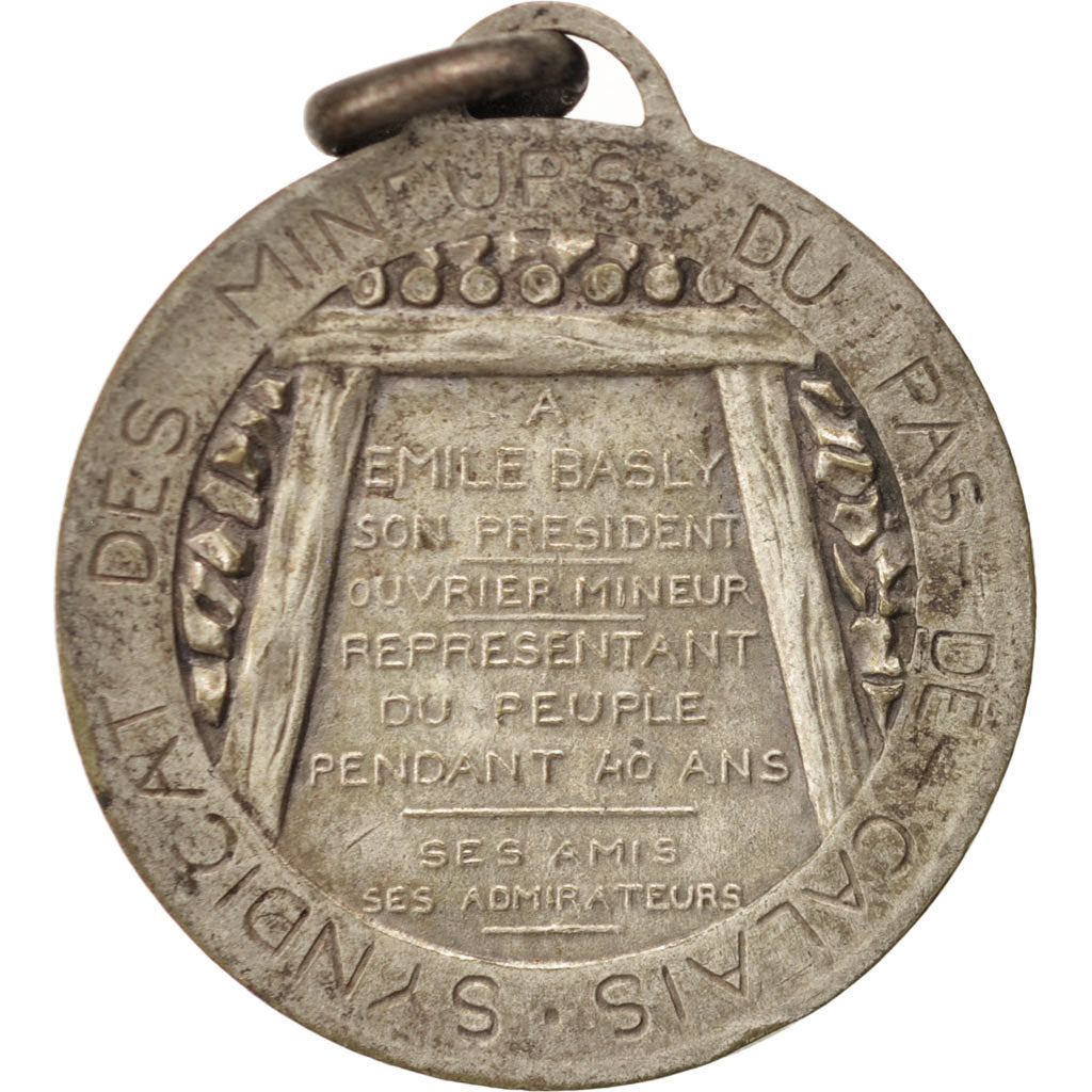 France, Medal, French Third Republic, 1928, AU(50-53), Silvered bronze