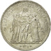 Coin, France, Hercule, 5 Francs, 1876, Bordeaux, EF(40-45), Silver, KM:820.2