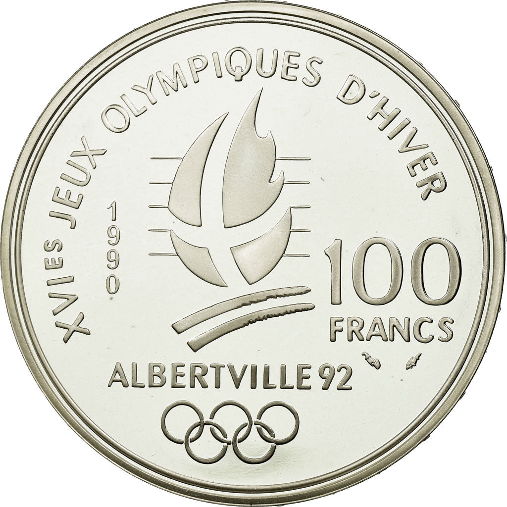 Monnaie, France, 100 Francs, 1990, FDC, Argent, Gadoury:C9, KM:981