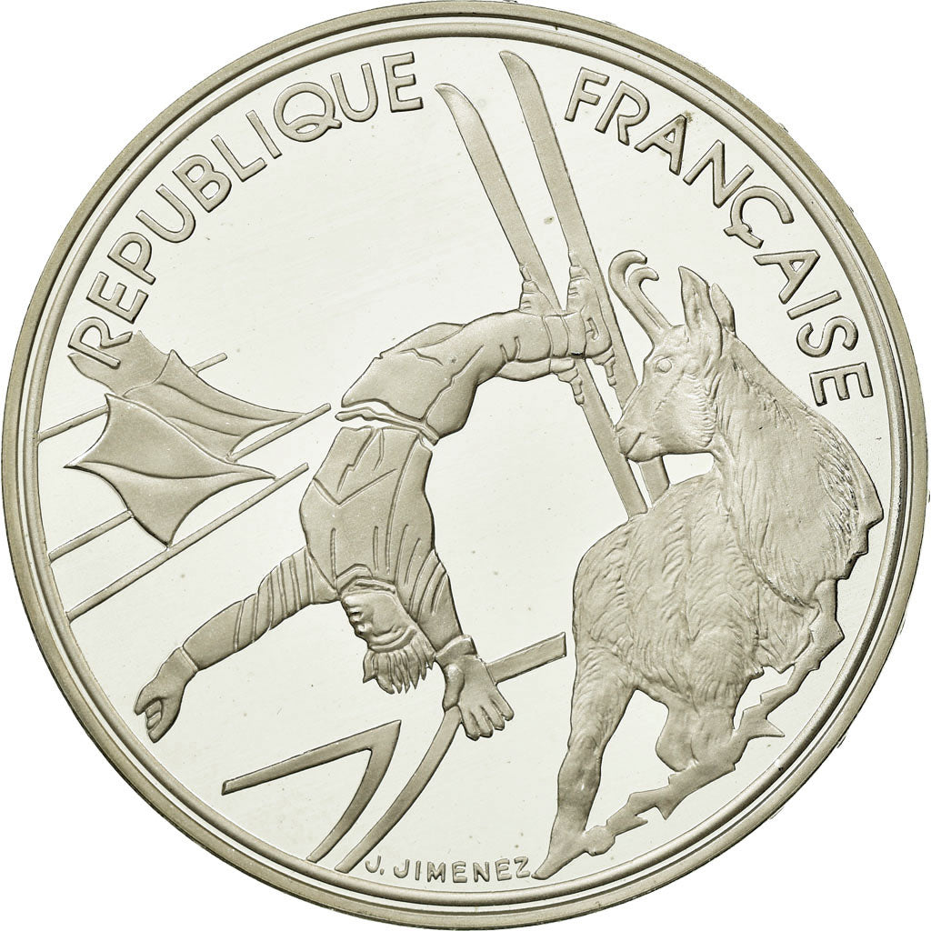 Coin, France, 100 Francs, 1990, MS(65-70), Silver, KM:983, Gadoury:C11