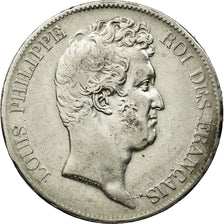France, Louis-Philippe I, 5 Francs, 1830, Lille, Silver, EF(40-45), Gadoury:675