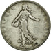 France, 2 Francs, Semeuse, 1900, Paris, Matte flan, Silver, VF(30-35)