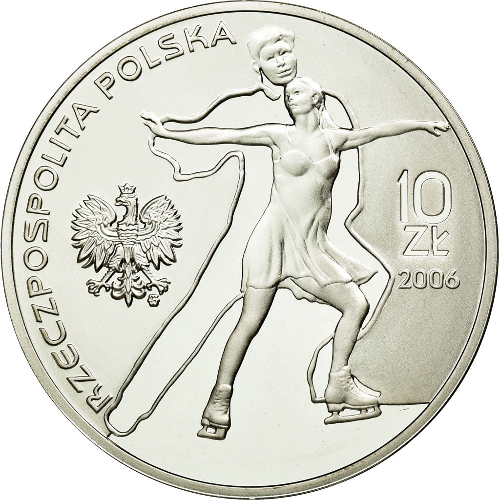 Moneta, Polonia, 10 Zlotych, 2006, Warsaw, SPL, Argento, KM:556
