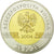 Moneta, Polonia, 10 Zlotych, 2004, Warsaw, SPL, Argento, KM:518