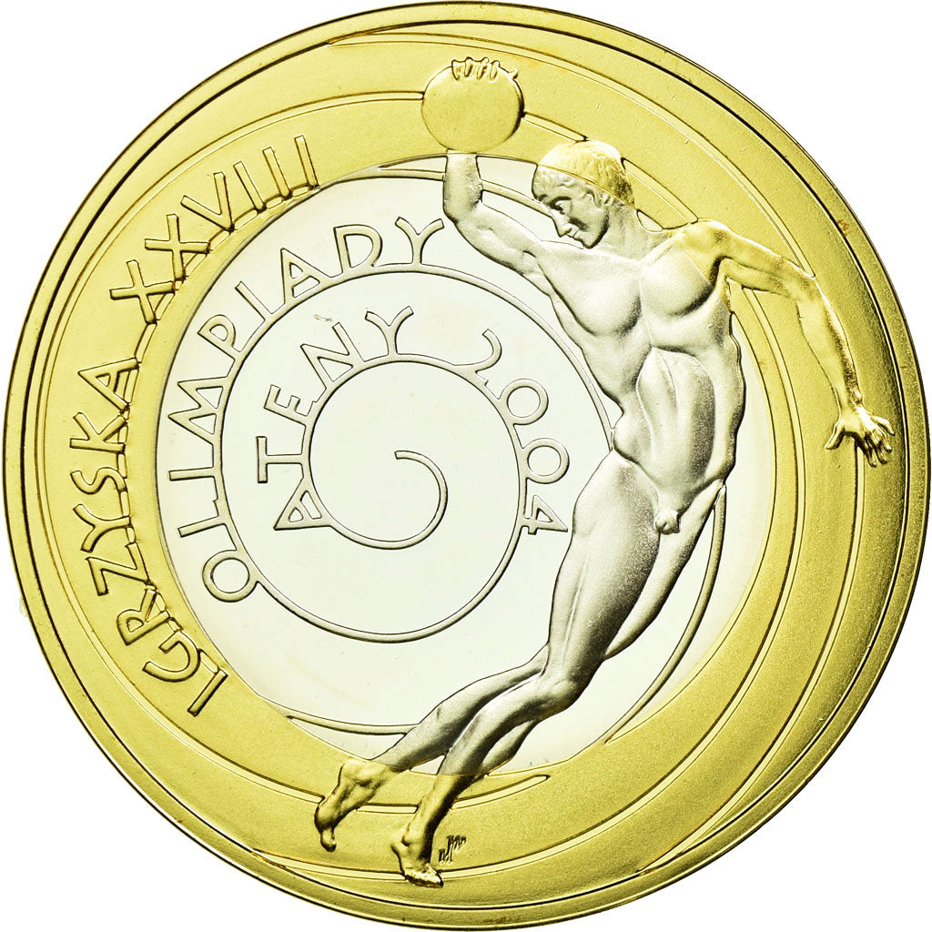 Moneta, Polonia, 10 Zlotych, 2004, Warsaw, SPL, Argento, KM:518