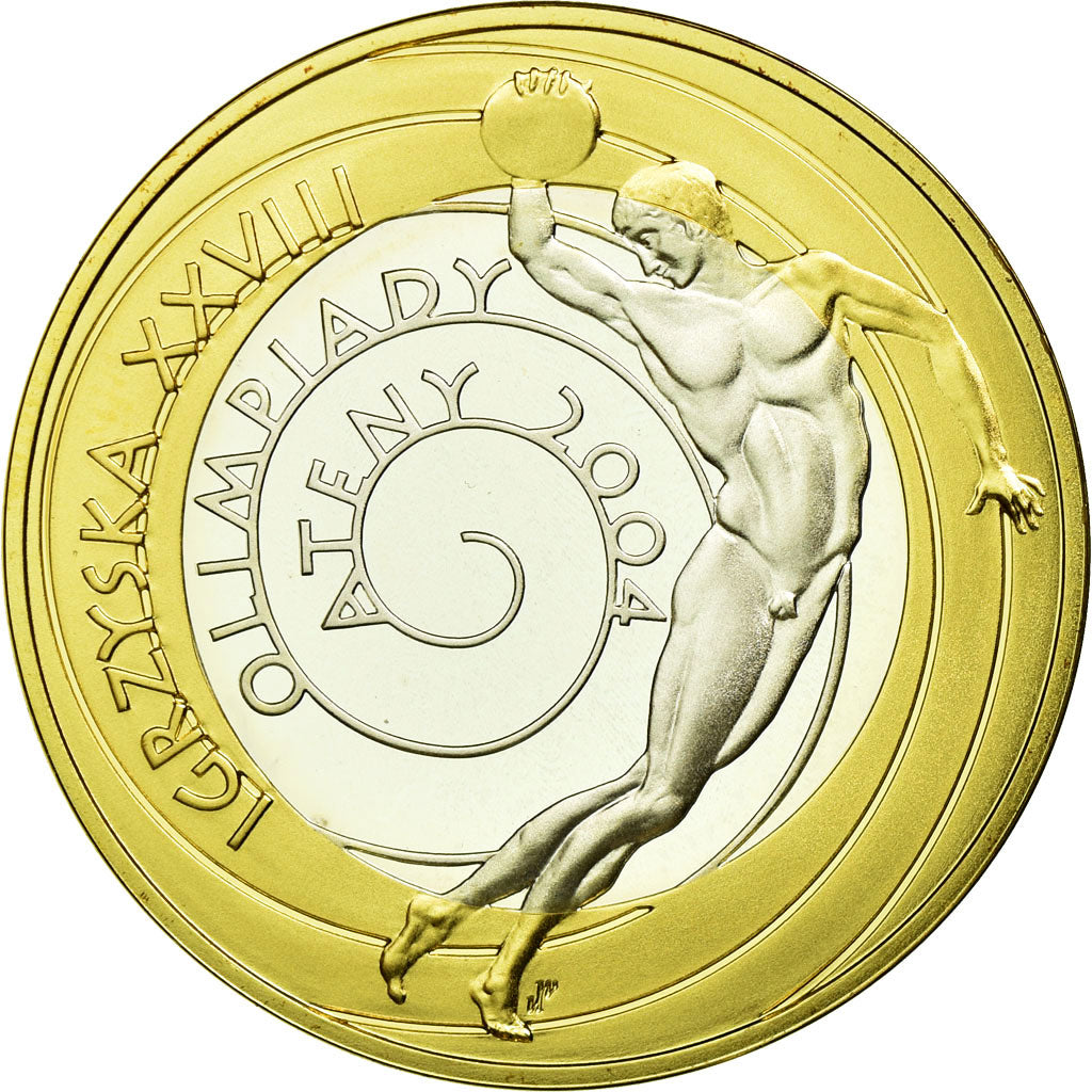 Moneta, Polonia, 10 Zlotych, 2004, Warsaw, SPL, Argento, KM:518