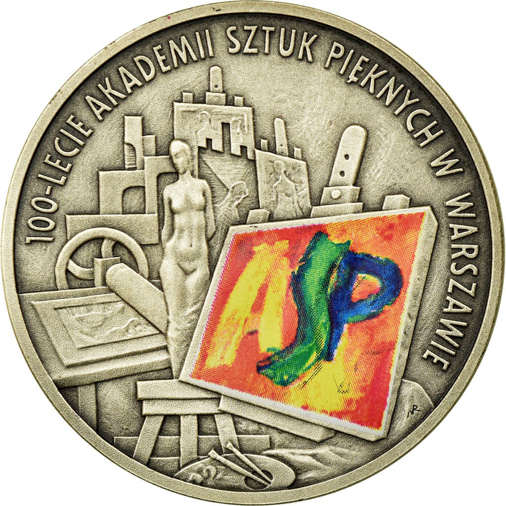 Moneta, Polonia, 10 Zlotych, 2004, Warsaw, SPL, Argento, KM:510