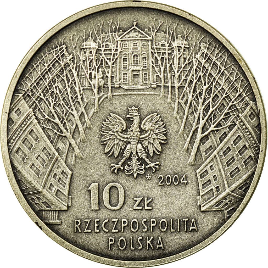 Moneta, Polonia, 10 Zlotych, 2004, Warsaw, SPL, Argento, KM:510