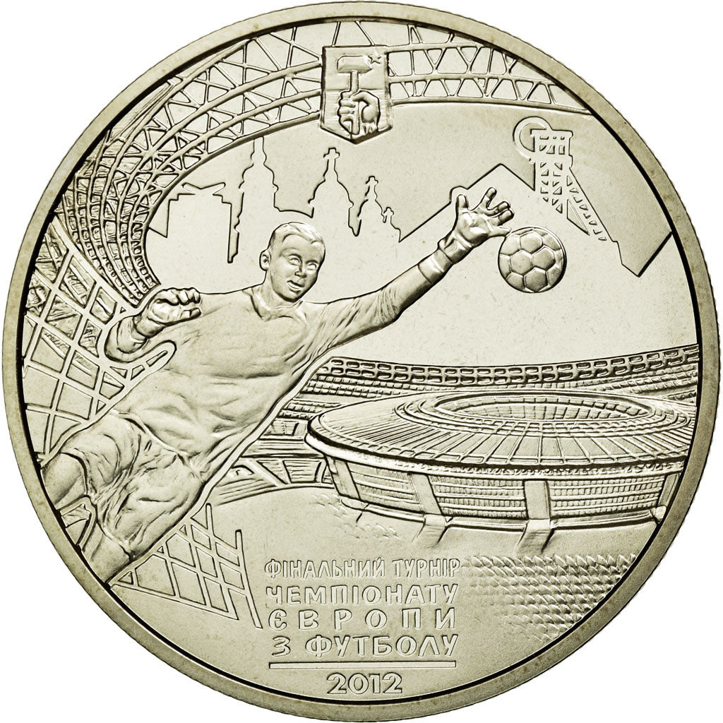 Moneda, Ucrania, 5 Hryven, 2011, Kyiv, SC, Cobre - níquel - cinc, KM:649