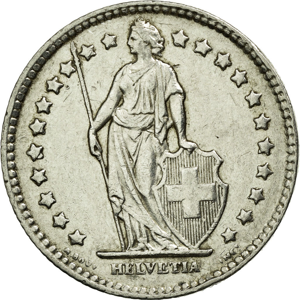 Coin, Switzerland, Franc, 1940, Bern, AU(50-53), Silver, KM:24