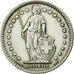 Coin, Switzerland, Franc, 1921, Bern, AU(50-53), Silver, KM:24