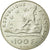 Munten, Frankrijk, Descartes, 100 Francs, 1991, Paris, PR, Zilver, KM:996