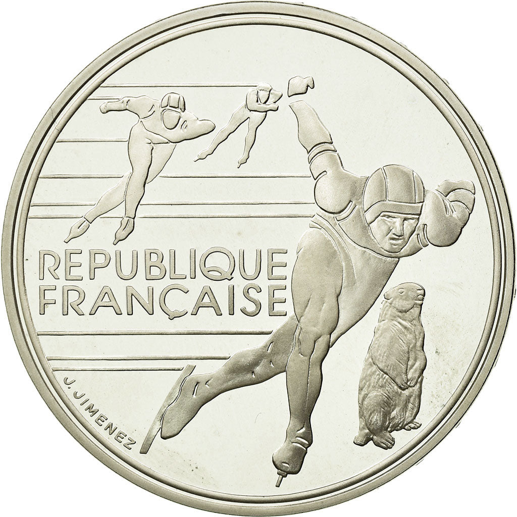 Monnaie, France, 100 Francs, 1990, Proof, FDC, Argent, Gadoury:C7, KM:980