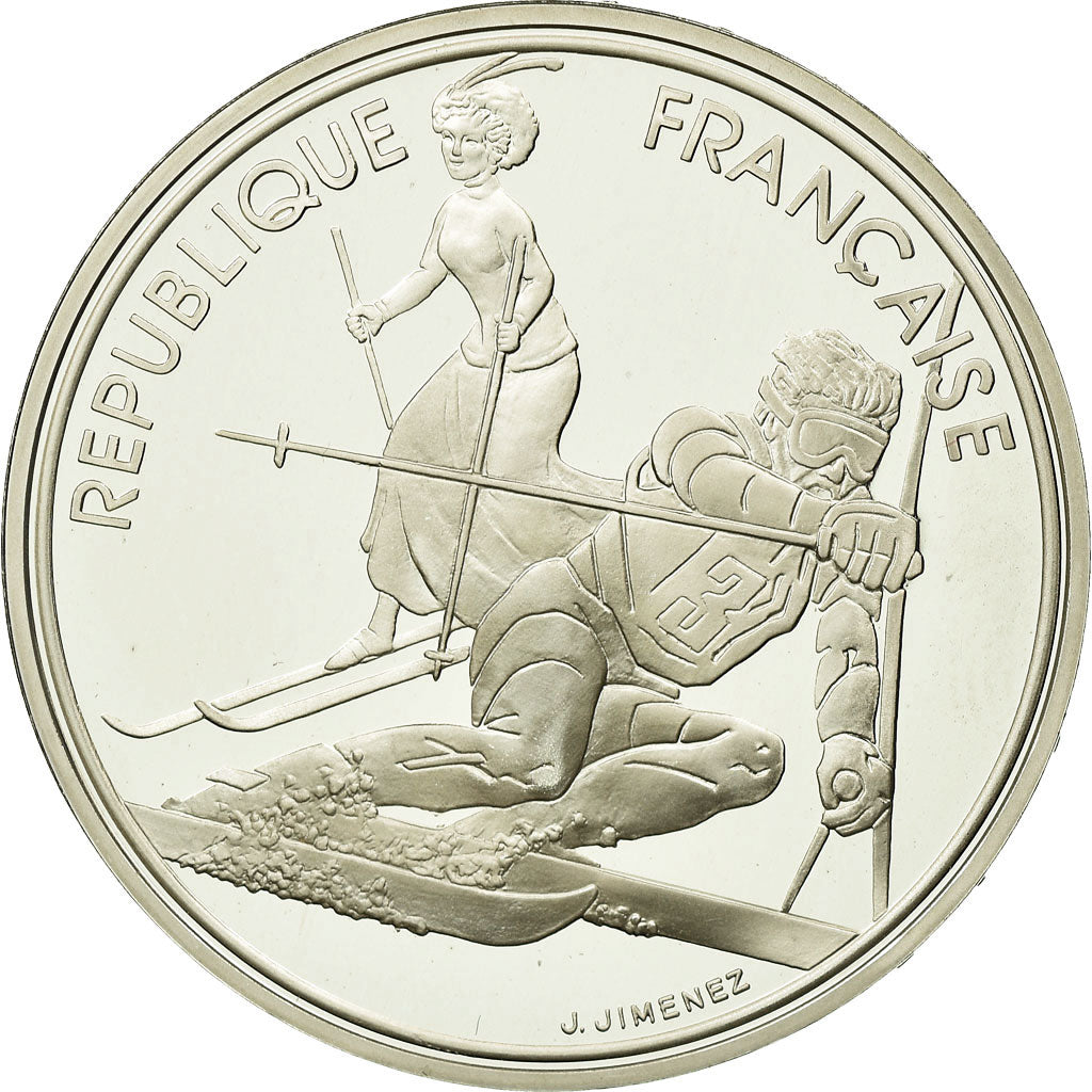 Coin, France, 100 Francs, 1990, Proof, MS(65-70), Silver, KM:984, Gadoury:C13