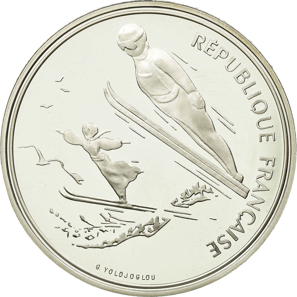 Moneta, Francia, 100 Francs, 1991, Proof, FDC, Argento, KM:995, Gadoury:C20