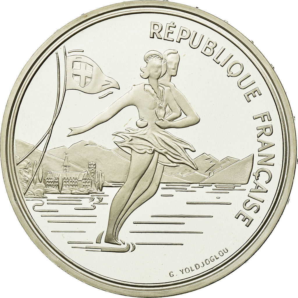 Coin, France, 100 Francs, 1989, Proof, MS(65-70), Silver, KM:972, Gadoury:C3