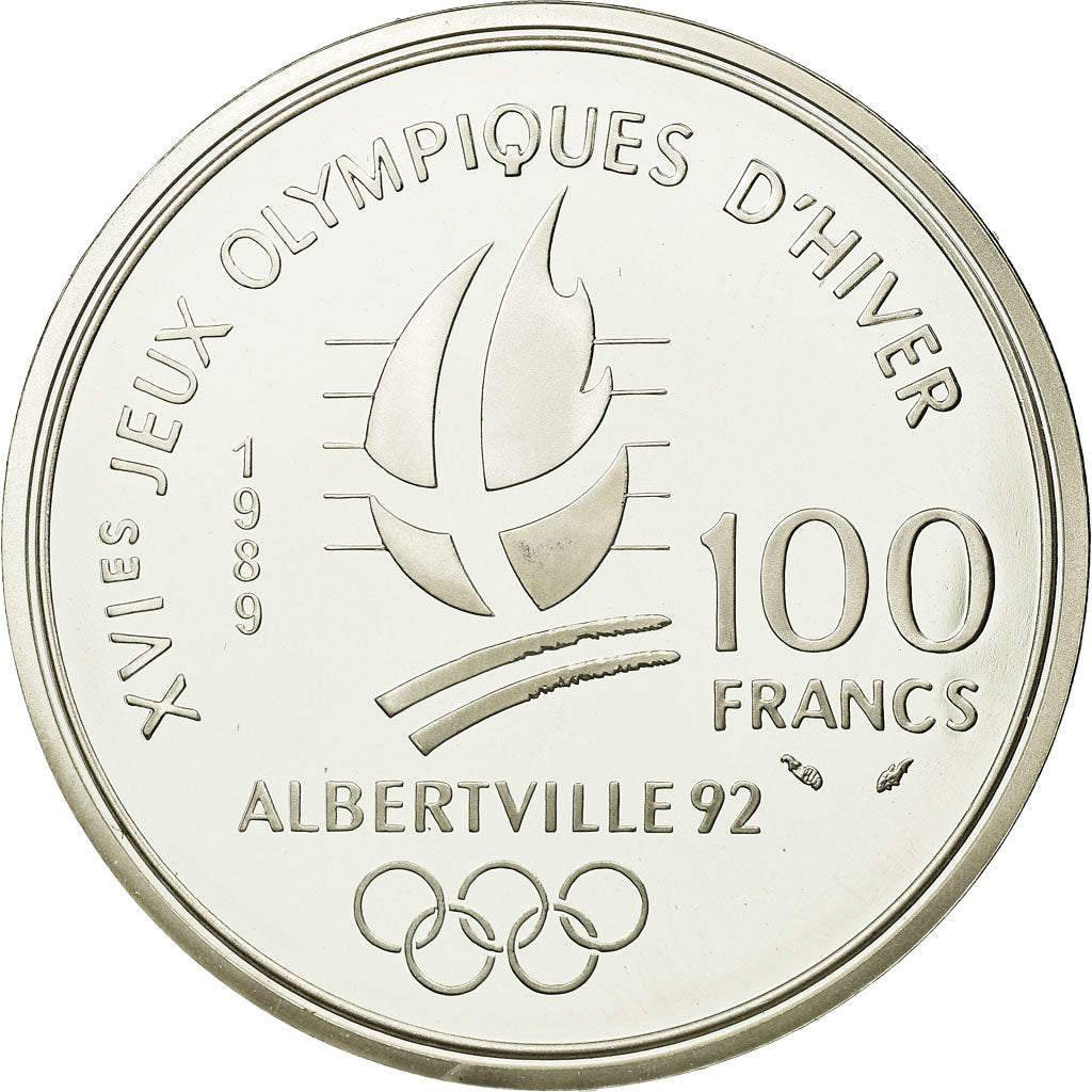 Monnaie, France, 100 Francs, 1989, Proof, FDC, Argent, Gadoury:C1, KM:971