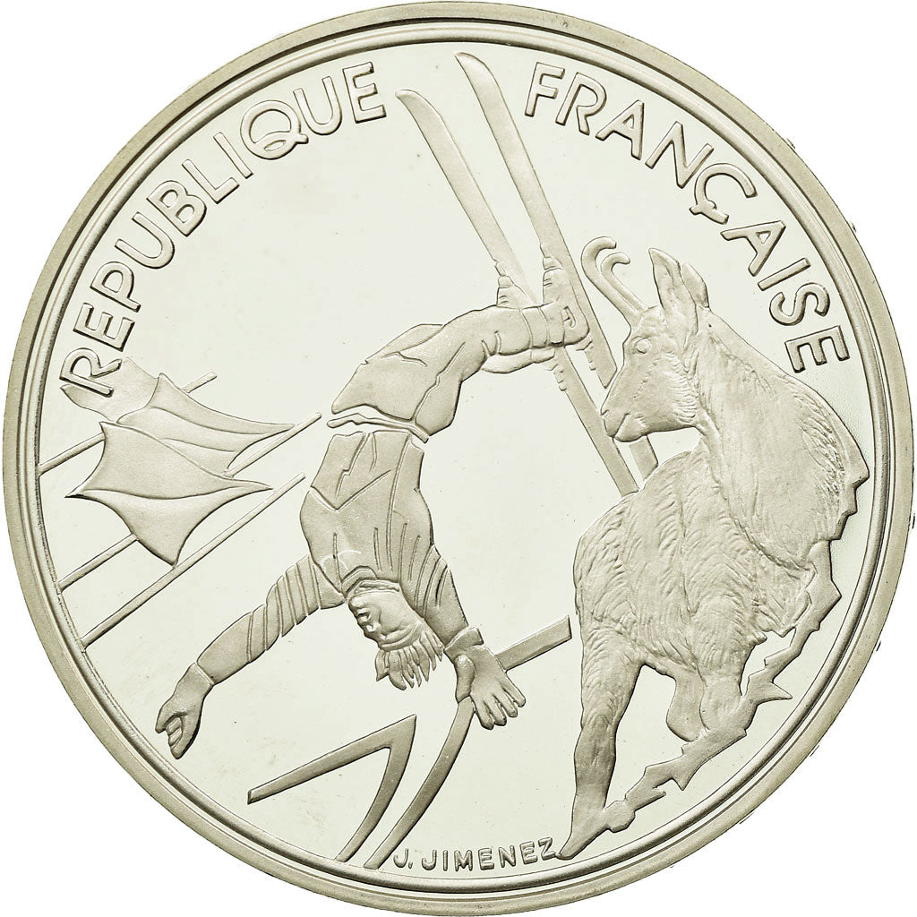 Coin, France, 100 Francs, 1990, Proof, MS(65-70), Silver, KM:983, Gadoury:C11