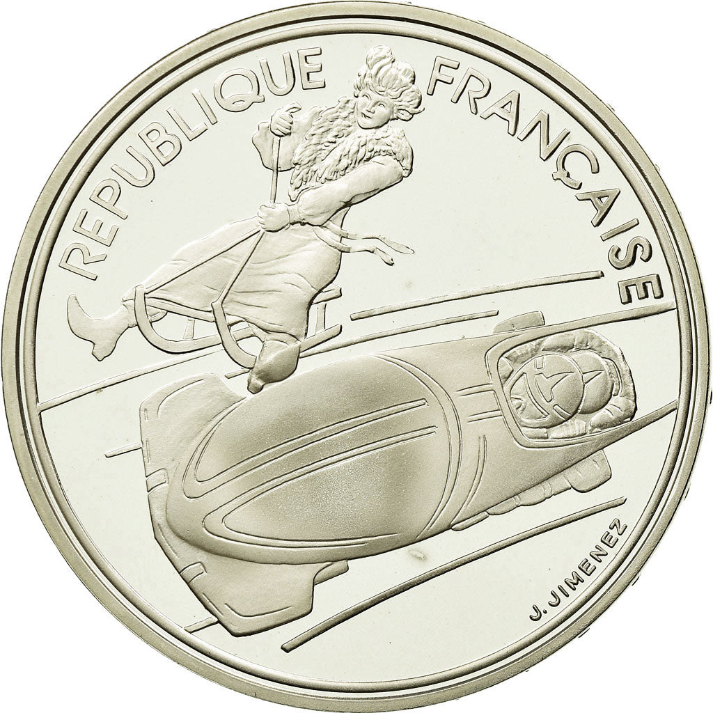 Münze, Frankreich, 100 Francs, 1990, Proof, STGL, Silber, KM:981, Gadoury:C9