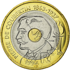 Monnaie, France, 20 Francs, 1994, ESSAI, SUP, Tri-Metallic, Gadoury:873, KM:E146