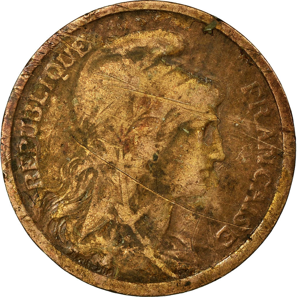 Moeda, França, Dupuis, Centime, 1919, Paris, EF(40-45), Bronze, KM:840