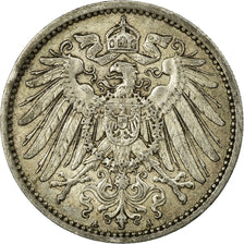 Coin, GERMANY - EMPIRE, Wilhelm II, Mark, 1906, Berlin, EF(40-45), Silver, KM:14