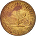 Coin, GERMANY - FEDERAL REPUBLIC, 10 Pfennig, 1986, Munich, MS(60-62), Brass
