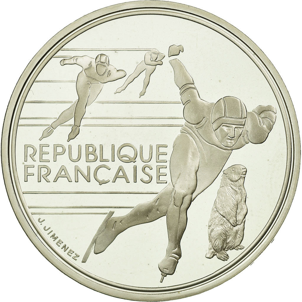 Coin, France, 100 Francs, 1990, Proof, MS(65-70), Silver, KM:980, Gadoury:C7