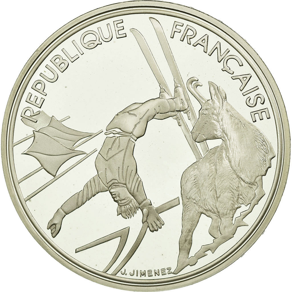 Coin, France, 100 Francs, 1990, Proof, MS(65-70), Silver, KM:983, Gadoury:C11