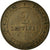 Moeda, França, Cérès, 2 Centimes, 1879, Paris, EF(40-45), Bronze, KM:827.1