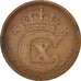 Coin, Denmark, Christian X, 5 Öre, 1913, Copenhagen, EF(40-45), Bronze
