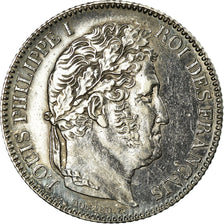Francja, Louis-Philippe I, Franc, 1847, Paris, Srebro, AU(55-58), Gadoury:453