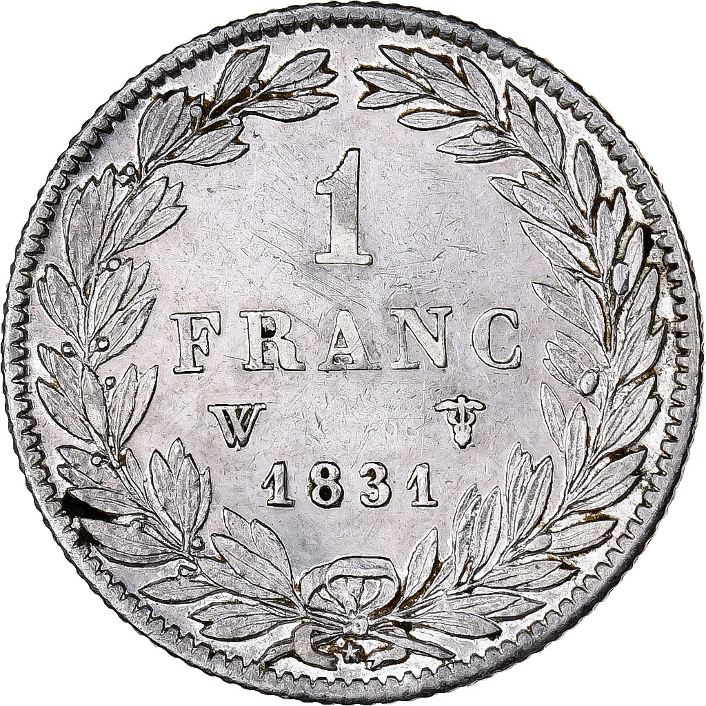 Francia, Louis-Philippe I, Franc, 1831, Lille, Argento, BB, Gadoury:452