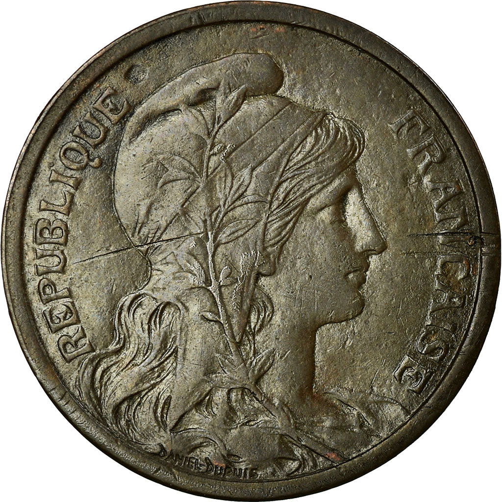 Coin, France, Dupuis, 2 Centimes, 1908, Paris, EF(40-45), Bronze, KM:841