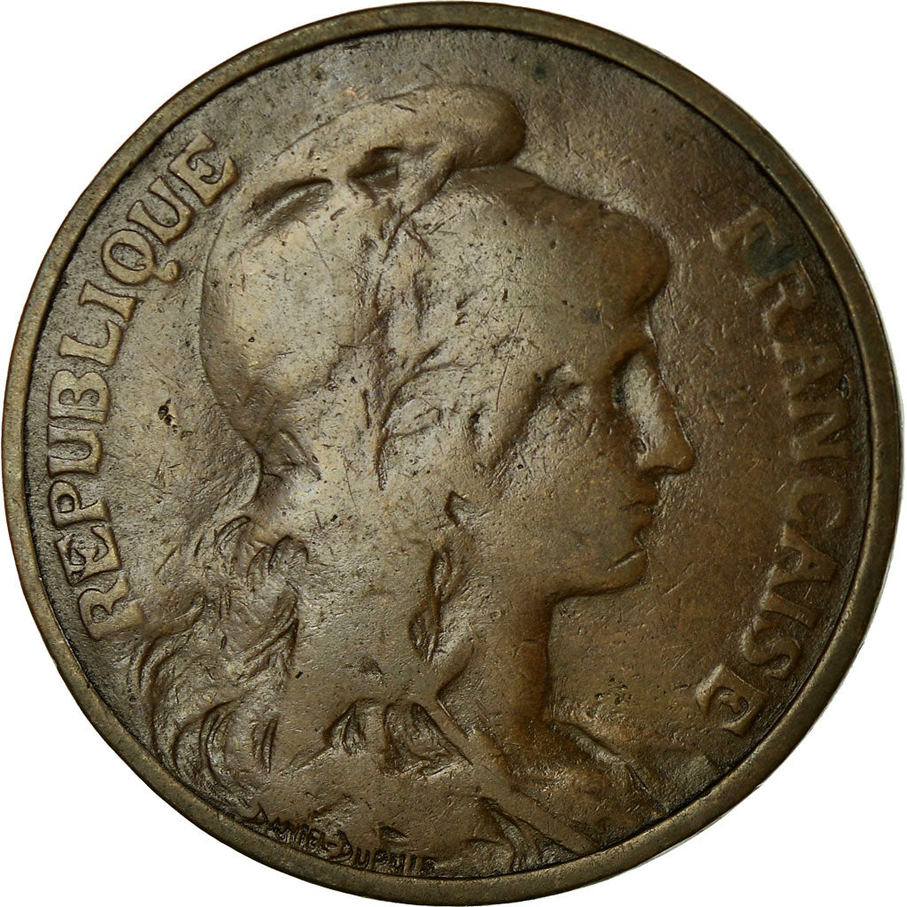 Coin, France, Dupuis, 5 Centimes, 1911, Paris, VF(30-35), Bronze, KM:842