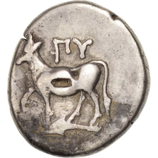 Coin, Thrace, Byzantion, Drachm, Byzantium, EF(40-45), Silver