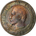 Moneda, Francia, Napoleon III, 10 Centimes, 1854, Marseille, BC