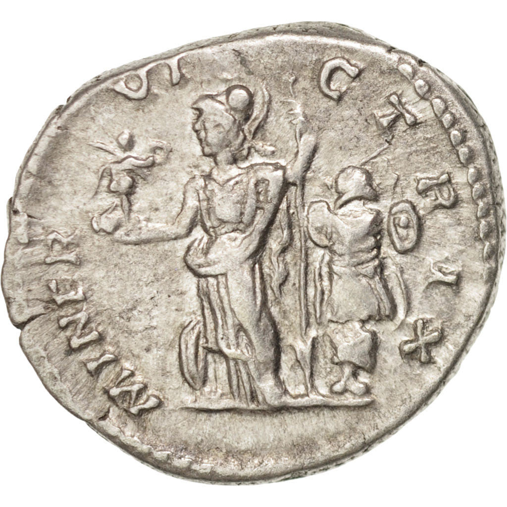 Coin, Caracalla, Denarius, Rome, AU(55-58), Silver, Cohen:159