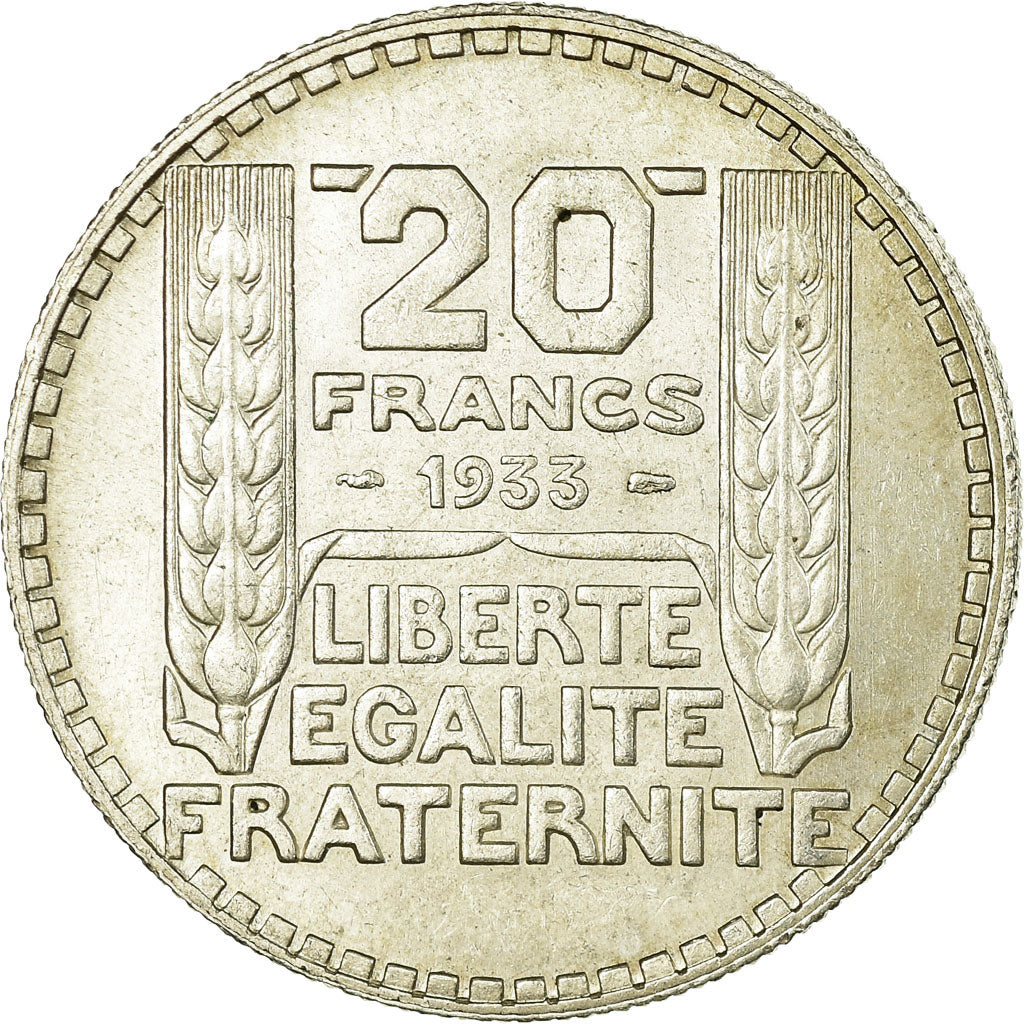 Coin, France, Turin, 20 Francs, 1933, Paris, AU(50-53), Silver, KM:879