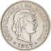 Coin, Switzerland, 5 Rappen, 1957, Bern, EF(40-45), Copper-nickel, KM:26