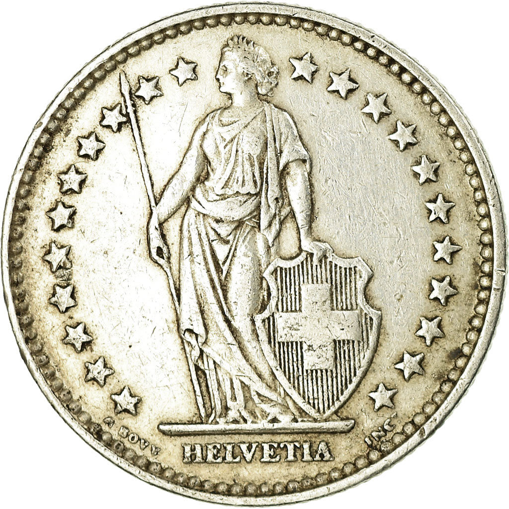 Monnaie, Suisse, 2 Francs, 1920, Bern, TTB, Argent, KM:21