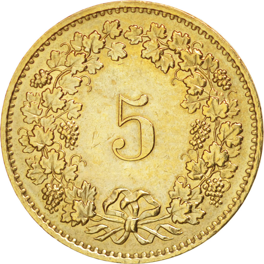 Monnaie, Suisse, 5 Rappen, 1981, Bern, SUP, Aluminum-Bronze, KM:26c