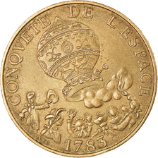 Moneta, Francia, La conquête, 10 Francs, 1983, BB, Nichel-bronzo, KM:952