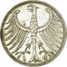 Monnaie, République fédérale allemande, 5 Mark, 1951, Stuttgart, TTB, Argent