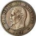 Moneta, Francia, Napoleon III, 2 Centimes, 1856, Rouen, MB+