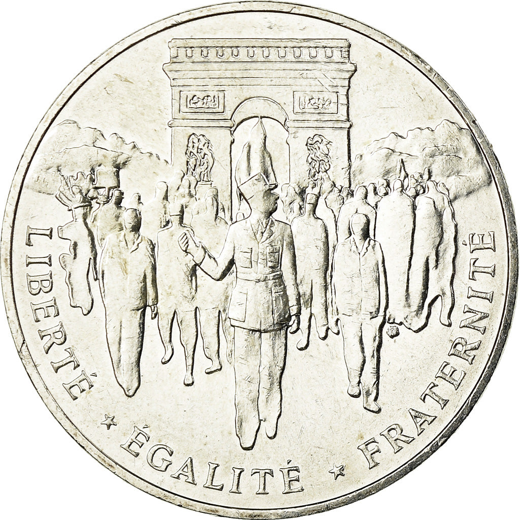 Monnaie, France, Libération de Paris, 100 Francs, 1994, SUP, Argent,Gad 935