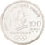 Moneda, Francia, 100 Francs, 1989, Paris, FDC, Plata, KM:972