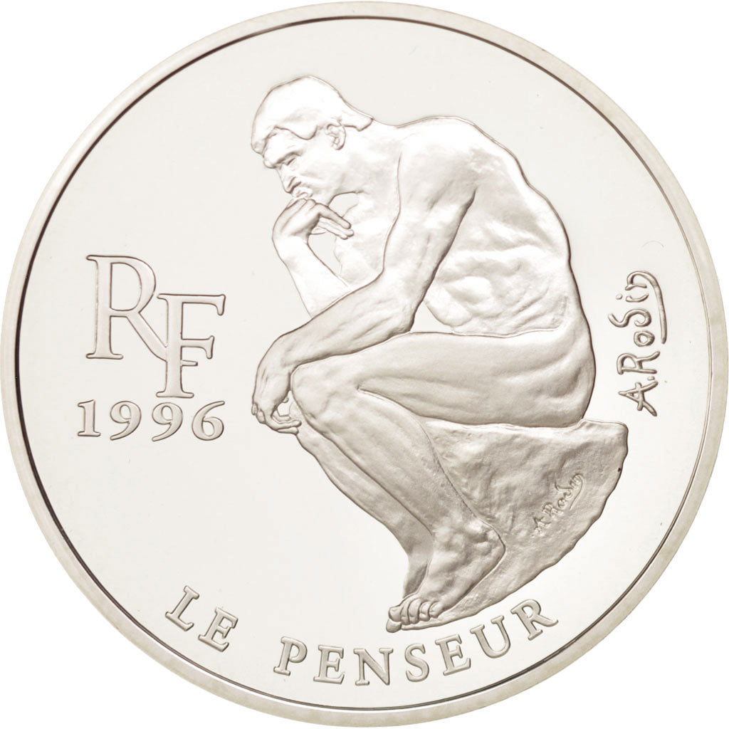 Moneta, Francja, 10 Francs-1.5 Euro, 1996, MS(65-70), Srebro, KM:1124