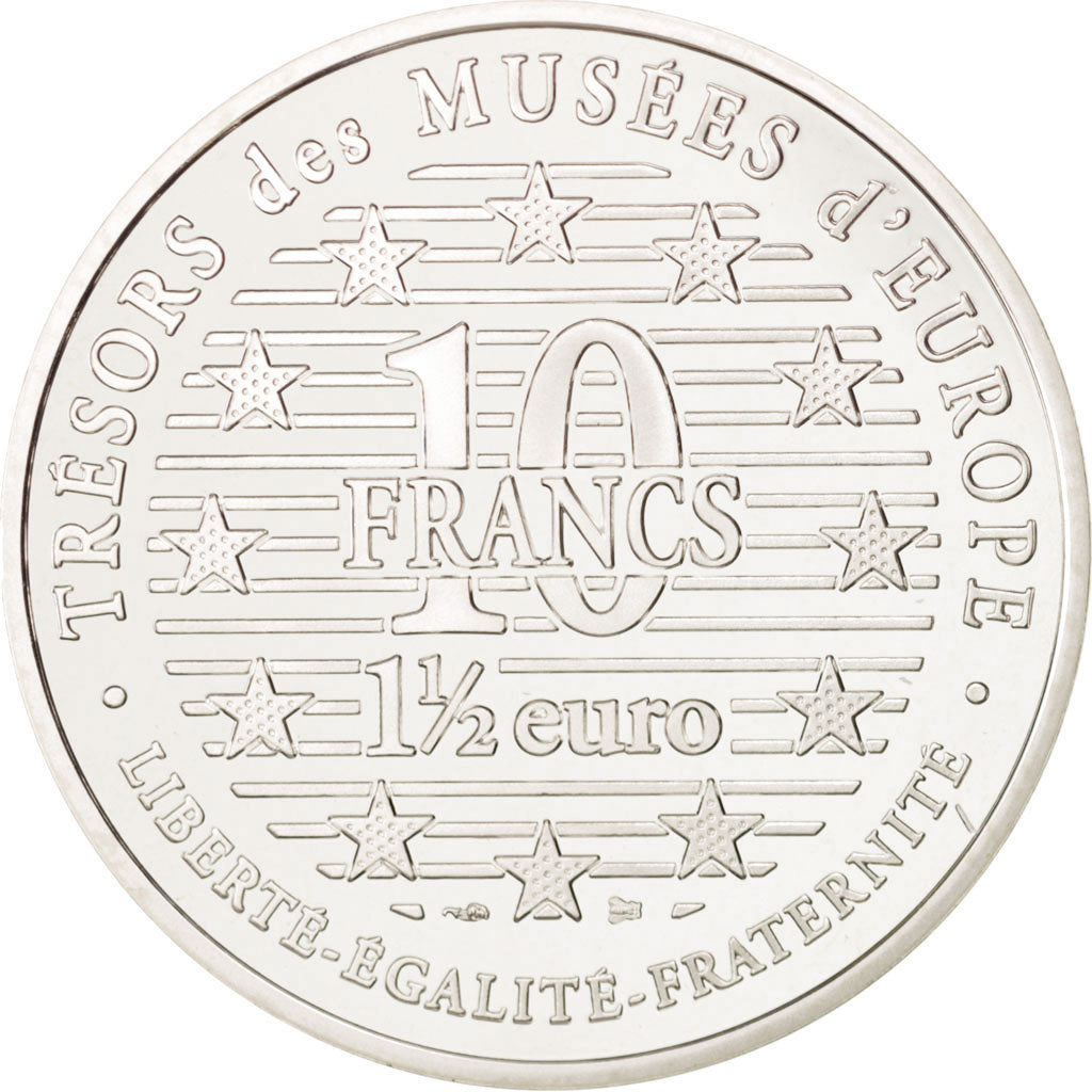Monnaie, France, 10 Francs-1.5 Euro, 1996, FDC, Argent, KM:1123